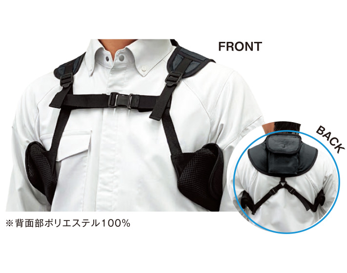 FRONT BACK ※背面部ポリエステル100%